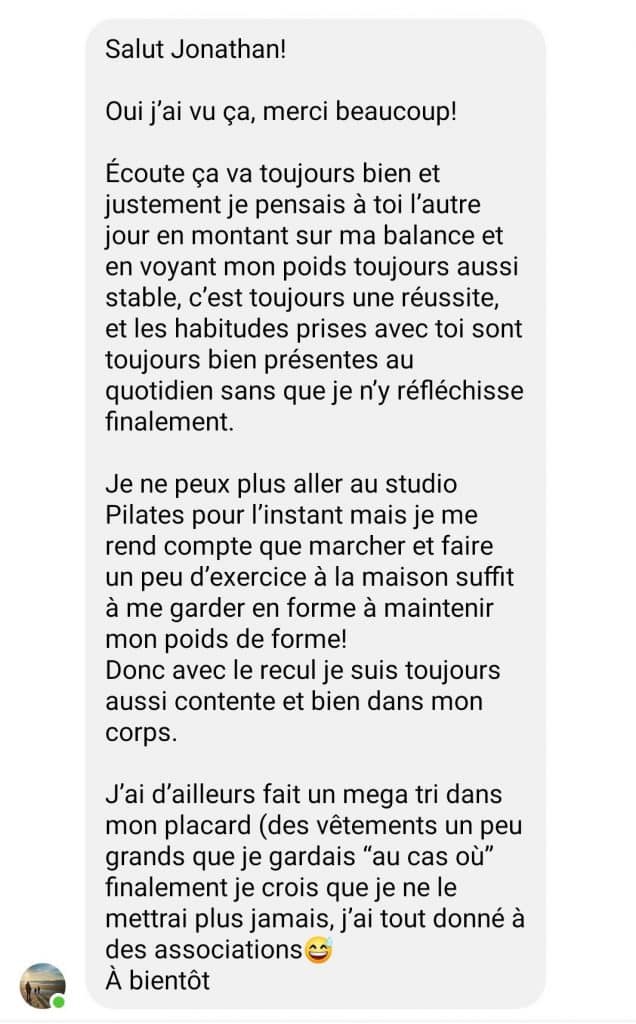 Suivi nutritionnel en ligne