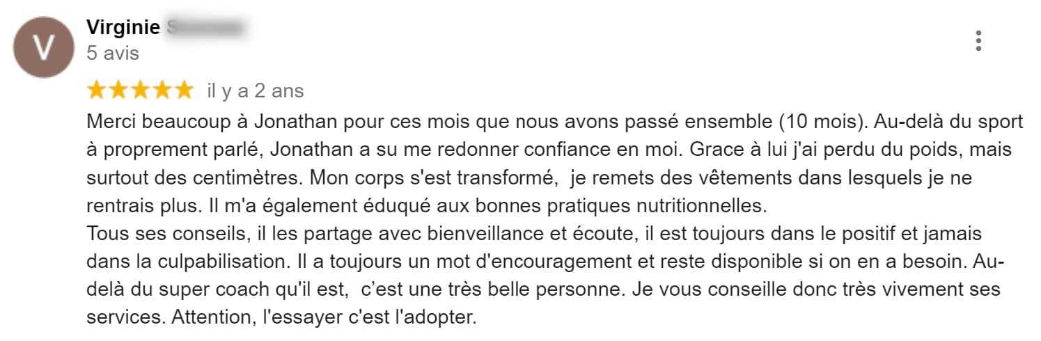 Avis coaching en ligne